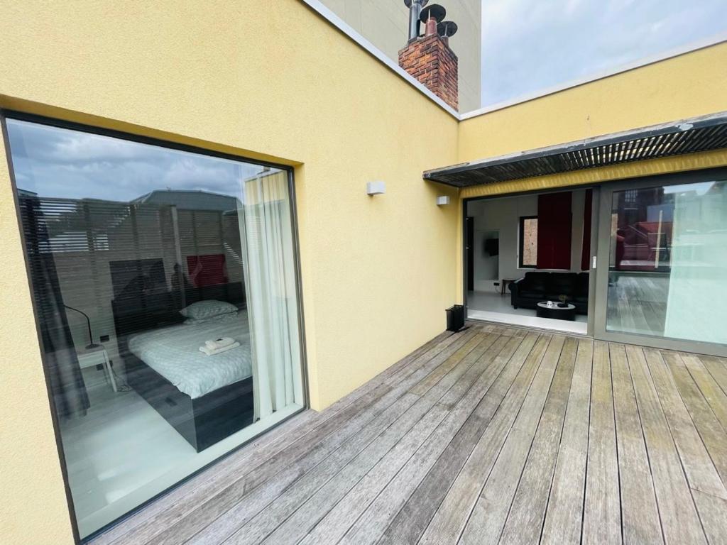 Down Town Penthouse With Private Parking Apartment Bruxelles Exterior foto